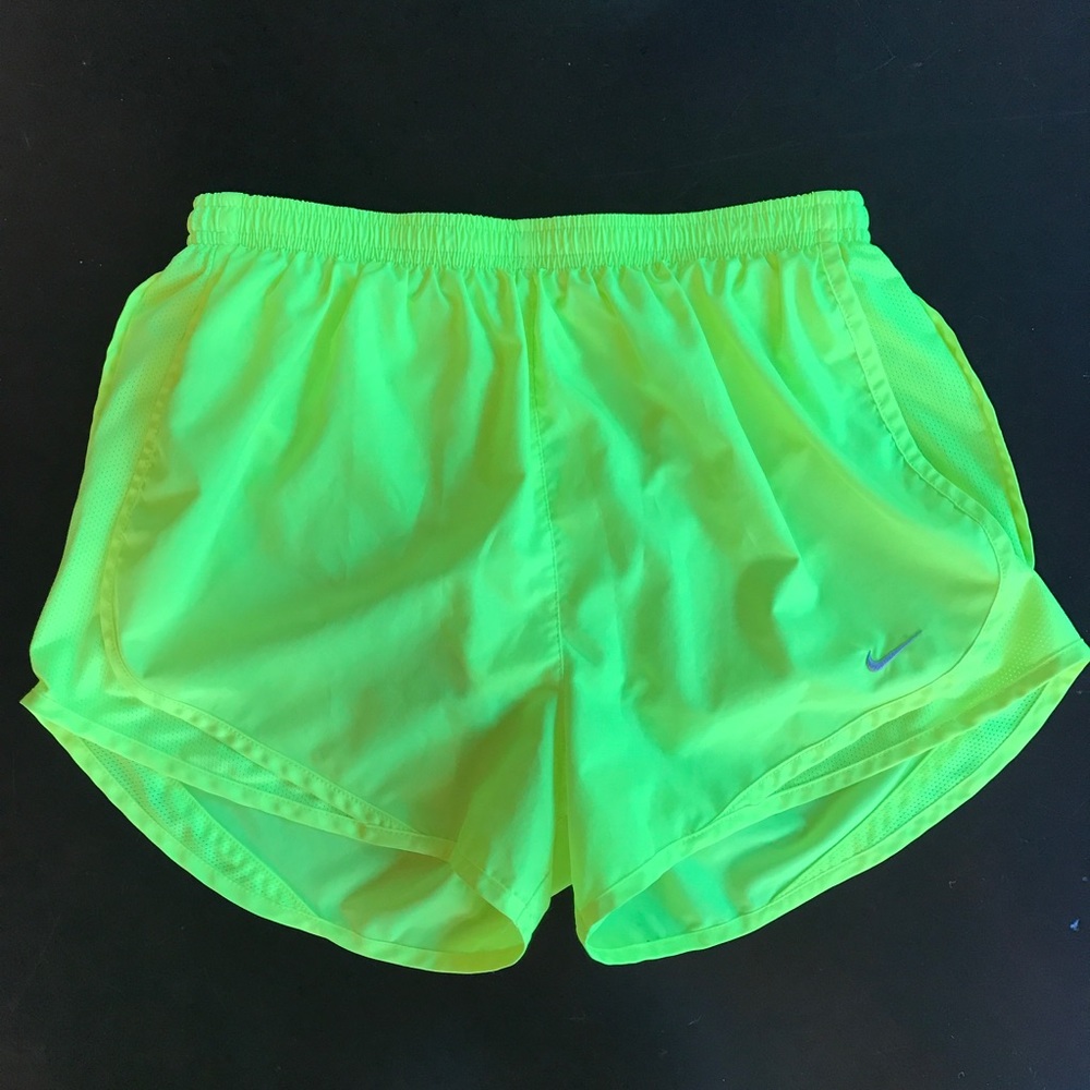 Nike Neon Yellow Shorts